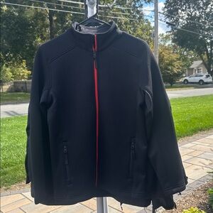 Spyder Black Base Layer Jacket